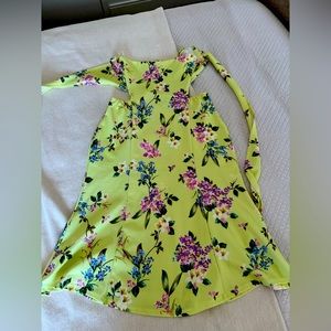 Pretty Little thing Green floral dress
